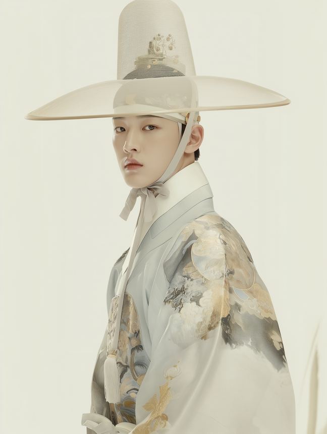선비의 초상 — 전통 재해석 작품